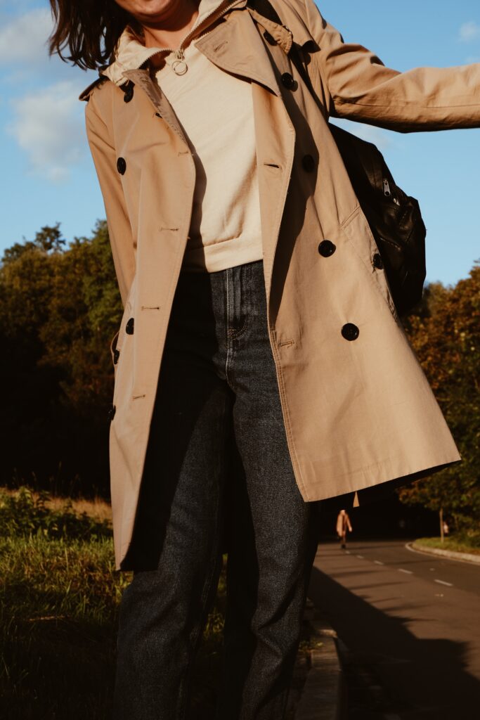 Trench coats are classic choices as women's coats
