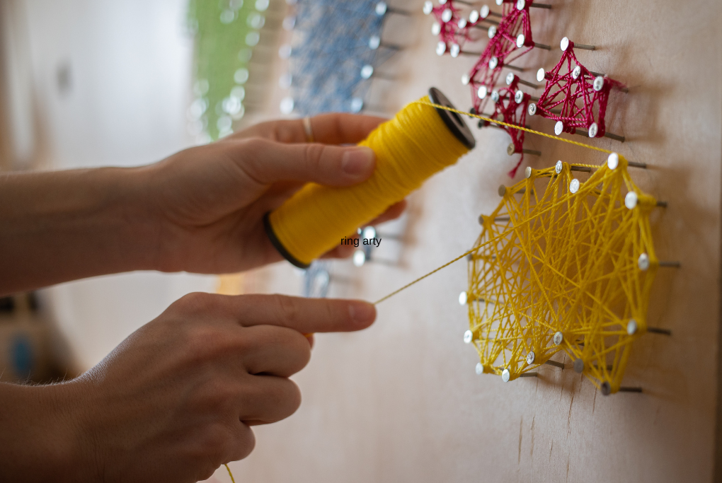 String art as a  DIY Home Decor 