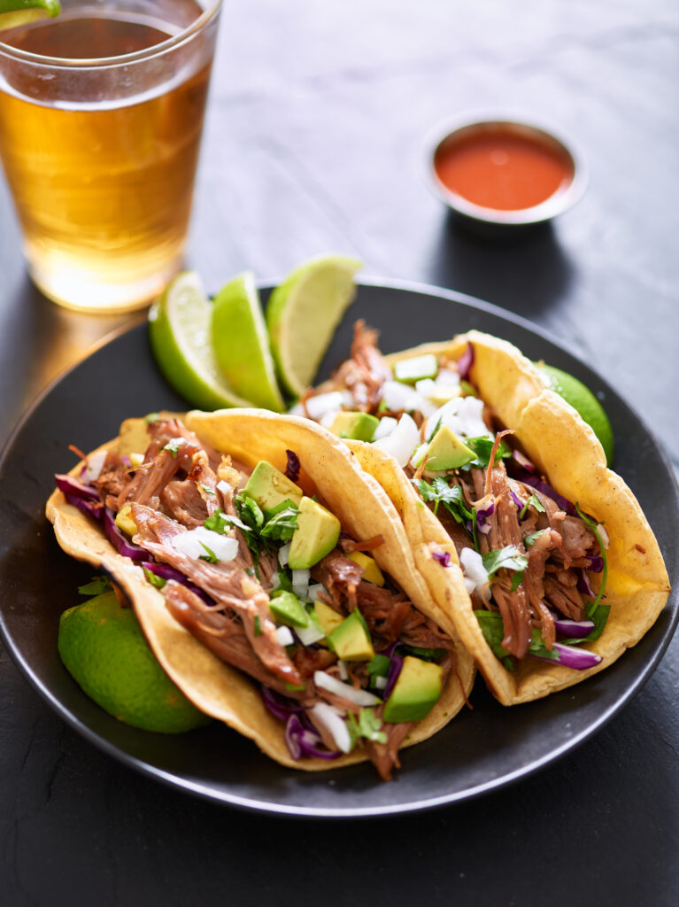 Pulled beef can be used in tacos also