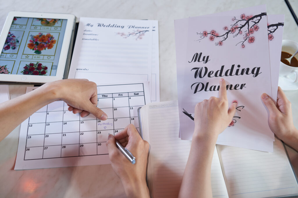 Wedding planners are a great option to keep things in order